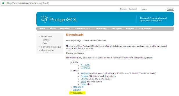 Problemas com o migradorcaso ocorra algum problema na execução do migrador é preciso realizar o processo de migração de forma manual. Instalação e configuração do PostgreSQL: https://www.postgresql.