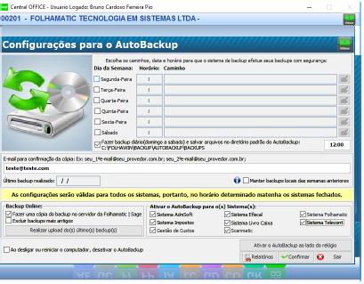 3.3. Terminais A estrutura nos terminais dos clientes que utilizam os sistemas Office não mudam, deve