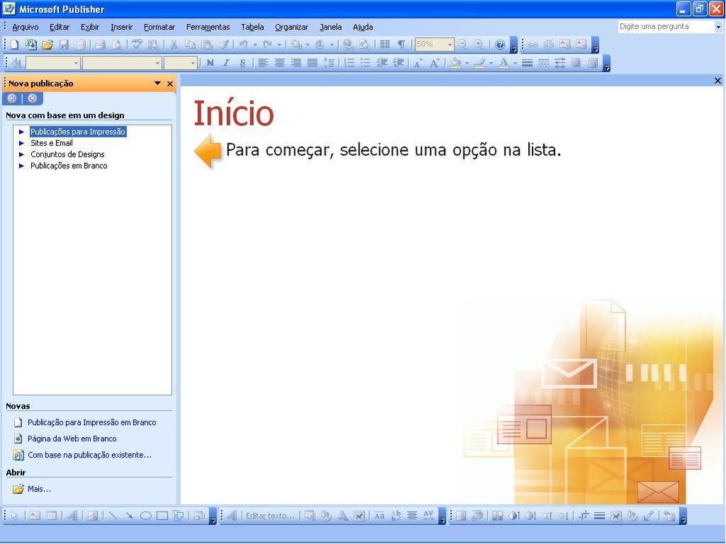 Programador: Roberto Oliveira Cunha Microsoft Office Publisher 2003 Crie e edite boletins informativos, folhetos, panfletos e sites usando o Microsoft