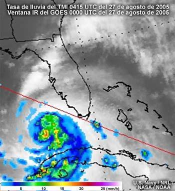 intensificou-se e alcançou ventos até