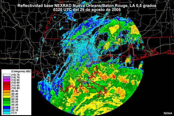 Quando a tempestade se aproximava da costa, esta começou a ser visíviel no radar terrestre. Contudo, é preferível obter as estimativas da chuva mesmo antes da tempestade estar ao alcance do radar.