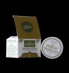 A Linha OULIVE traz cinco produtos especiais: Cera para Cutículas,Manteiga para as Mãos, Creme para Área de Olhos, Hidratante para Rosto e Protetor Solar Hidratante.