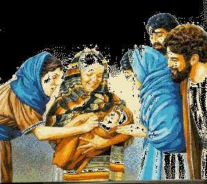 * Lucas 1,57-58: Nascimento de João Batista Completou-se para