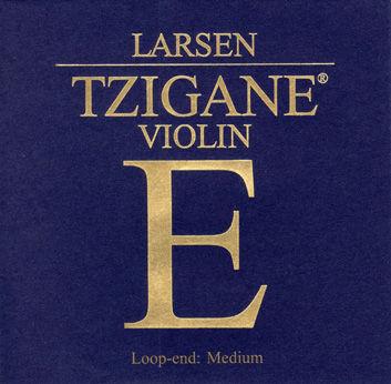 Algumas cordas e suas características. Larsen Tzigane: Estas cordas de núcleo sintético novo têm recebido comentários favoráveis dos violinistas.