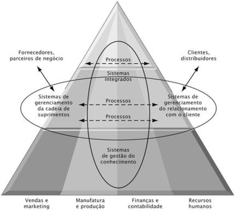 Objetivos Sistemas que abrangem toda a empresa Aplicativos integrados Sistemas de gestão do conhecimento Sistemas