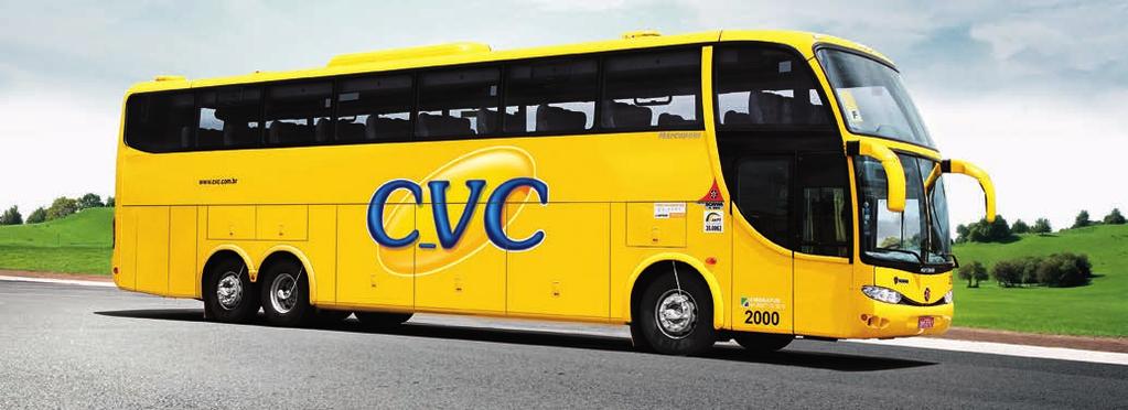 ESTADOS UNIDOS E CANADÁ PARA BRASILEIROS 11 Ônibus CVC PACOTE DE PASSEIOS Os clientes CVC que optam por um circuito da série Conquistas Flex podem adquirir, ainda no Brasil, o imperdível Pacote de