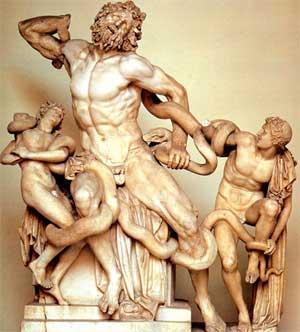 - Praxíteles, celebrado pela graça das suas esculturas, pela lânguida pose em S (Hermes com Dionísio menino), foi o primeiro artista que esculpiu o nu feminino.