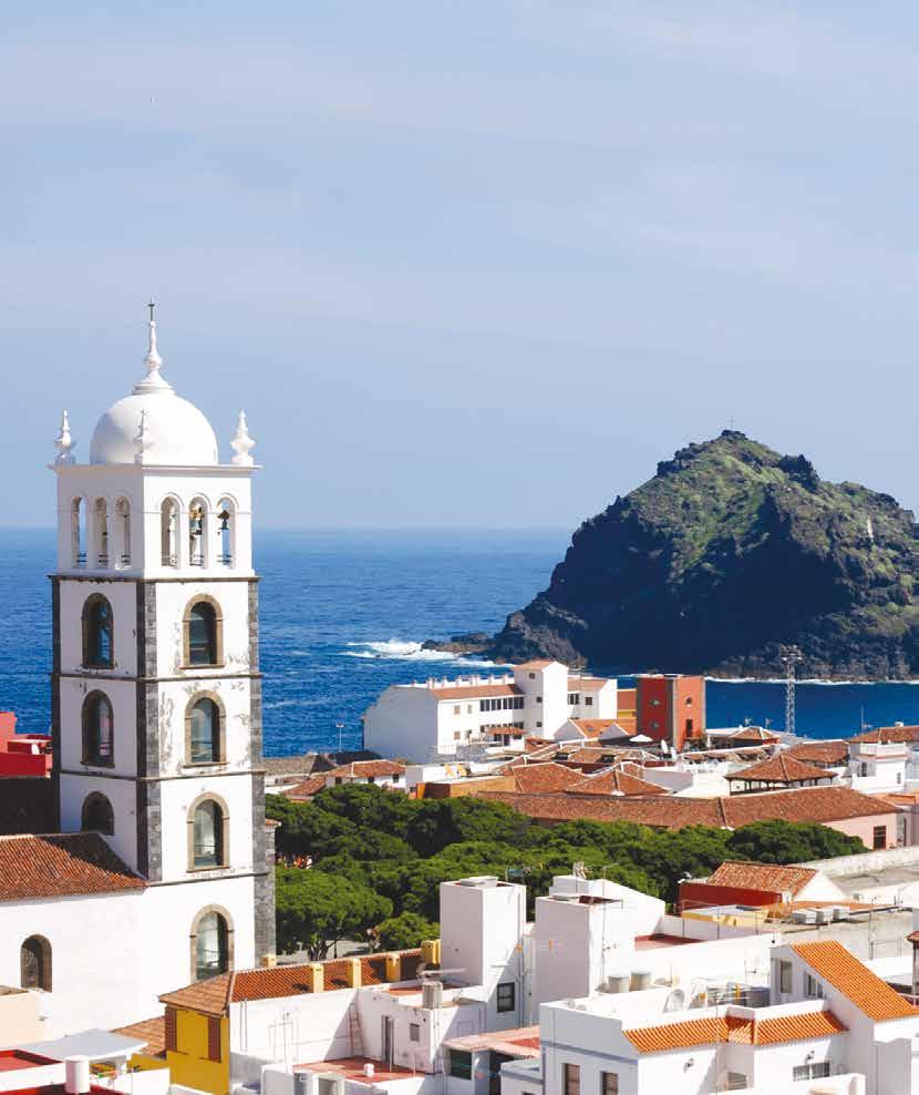 #Tenerife Nossa escola de espanhol está localizada em Puerto de la Cruz, a segunda maior
