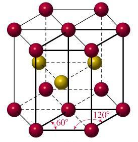 Epacotamento Hexagonal + Mg (s) + 1/2O 2(g) MgO
