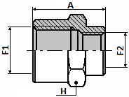 Redutores de Rosca MAN Redutores de Rosca MAN - Fêmea GAZ Cilíndrica x Fêmea GAZ Cilíndrica F1 F2 (bar) A H MAN 101.100/LN G 1/4 G 1/8 100 19 17 MAN 102.100/LN G 3/8 G 1/8 75 20 22 MAN 102.