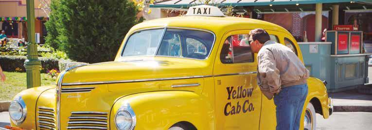 Taxi amarelo - Orlando 6 ORLANDO - ISLANDS OF ADVENTURE 7 Café da manhã no hotel e saída com destino ao Islands of Adventure (INGRESSOS INCLUSOS), um parque temático com heróis lendários e histórias