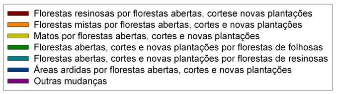 Em relação à temperatura da superfície, em termos gerais, verificou-se um aumento das áreas com temperatura acima de 27:C, essencialmente a nordeste do parque (figura 6 e tabela 3).