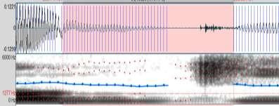 Sound pressure level (db/hz) V. Produção de fala infantil resultados e discussões 210