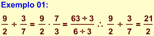 Neste caso, para efetuar a operação, conserva-se o denominador e adiciona-se ou subtrai-se o numerador.