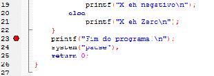 UTILIZANDO O DEBUGGER DO Se houver uma chamada de função (linha 15) a opção Next line (F7) chama a função, mas não permite