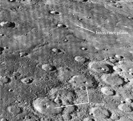 Mariner 10 (NASA) Messenger (NASA) Aspeto da superfície de