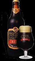 Opa Bier (600ml) Porter R$ 14,50 Originalmente inglesa, a Cerveja Porter é de alta fermentação e de cor escura devido a torrefação de seu malte.