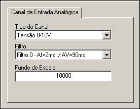 7 Configurando os canais analógicos 7.1 Configurando as entradas analógicas - Para configurar as entradas analógicas do Duo, ir á aba Recursos e selecionar a opção Configuração do CP.