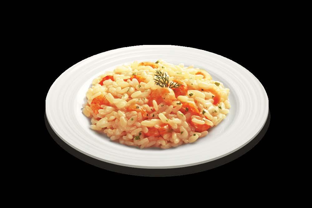 risoto de camarão com cerveja 50g de arroz arbóreo 1 cebola picada 5 dentes de alhos picados 400g de Camarão Descascado Maris 2 colheres de manteiga 100g de queijo parmesão fresco 40ml de azeite Sal