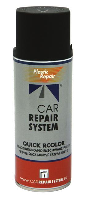 Repaplast Primer deve ser aplicado em todas as superfícies plásticas antes da aplicação de qualquer outro produto. REPAPLAST STUCTURE COAT CRS 1400138 Spray 500ml - Innotec unid.