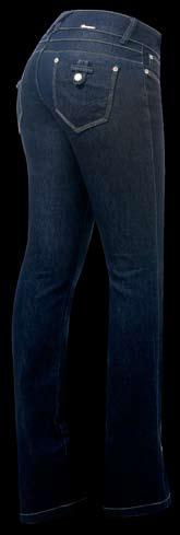 REF 1550000 P/M/G R$ 49,90 CALÇA jeans com elastano, passante em couro