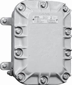 Atmosferas explosivas Zona 1 e 2 Grupos IIA/IIB T6 Grau de Proteção IP66 NBR 9518, NBR 5363 E NBR 6146 IEC 600791, IEC600790 E IEC 60529 Painel destinado a implementação de funções auxiliares Montado