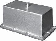 CAIXA PULL BOX (a prova de tempo) ACE Instalada em Pull Points no afloramento dos eletrodutos nos envelopes, inspeção e