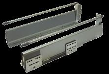 suportes para fundo de gaveta 2 fixadores frontais 1 manual de montagem Para a montagem da gaveta interna é necessário utilizar o conjunto de acessórios apropriados, além do sistema para