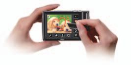 Monitor LCD de 2,5 polegadas de alta resolução Sistema de retrato inteligente Alimentação por pilhas AA comuns (baterias