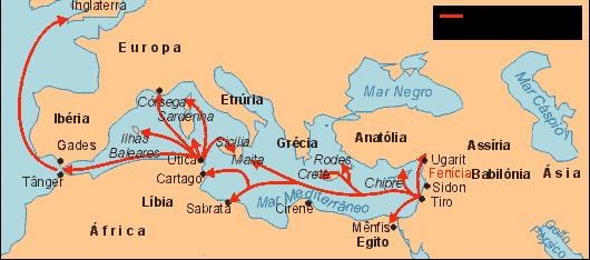 Economia fenícia Circum navegação africana Viviam do comércio marítimo.