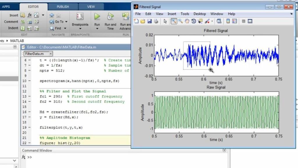 MatLab O Matlab é um software que combina um ambiente que permite desenvolver algoritmos e programar, com ferramentas que permitem