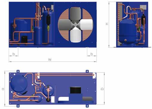 Dados Elétricos Compressor Ventilador Máxima corrente de operação Corrente de rotor bloqueado Corrente nominal (A) Potência consumida (W) 220V/1F 208-230V/3F 380V/3F 440V/3F 220V/1F 208-230V/3F