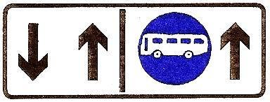 afectação de vias (vide Figura 7. 1 sinal F2) ou colocando os sinais por cima da via de trânsito respectiva (ver Capítulo 7).