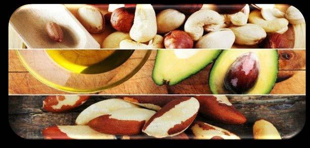 #Dica7: Gorduras? Pode sim! Apenas da melhor qualidade. Você a encontra no abacate, castanhas, nozes, linhaça, amendoim, coco e azeite extra virgem.