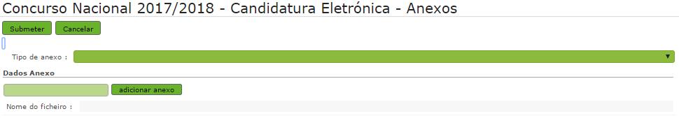 eletrónico da candidatura para validação. Os candidatos das Regiões Autónomas devem proceder ao upload de todos os documentos necessários à validação da candidatura, nos termos da legislação em vigor.