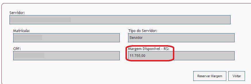 ESCOLHA O SERVIÇO, INFORME A MATRICULA E O CPF E CLIQUE EM PESQUISAR.