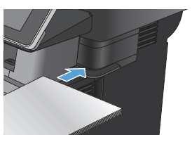 Como utilizar o grampeador de conveniência 1) Ative o mecanismo de grampeamento inserindo papel no grampeador de conveniência.