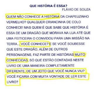 Cada grupo levanta alguns de seus livros preferidos, analisa suas resenhas e as diferentes formas desses textos,