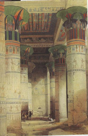 A arte egípcia era monumental e de grande beleza e está