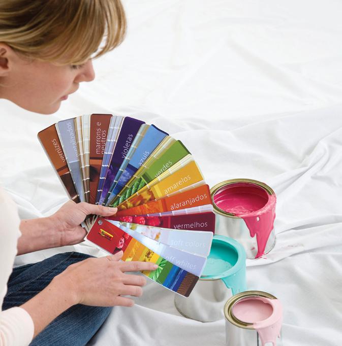 Tá na dúvida? Faça um ColorTest O ColorTest é um produto prático e acessível, que foi desenvolvido para facilitar a escolha da cor que combina com seu ambiente.