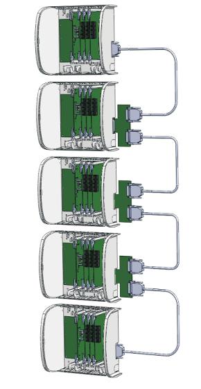 RMA+1 Nunca use fio em comum para placas de ramais balanceadas. Quando usado fio em comum, pode haver perda de sigilo na conversação.