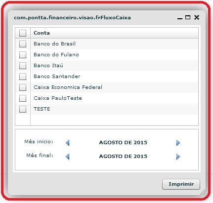 Fluxo de Caixa O Fluxo de caixa é um instrumento de controle que informa a movimentação financeira (receita e despesa) da empresa em um determinado