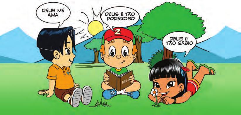 1 Aprendendo com a criação Texto bíblico Salmo 19 Você já olhou para o céu hoje? Como ele está? Azul, cinza, está chovendo ou ensolarado? Uma coisa é certa, o céu é muito grande, não é mesmo?