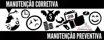 Tipos de Manutenção Corretiva - É aquela de atendimento imediato a produção.