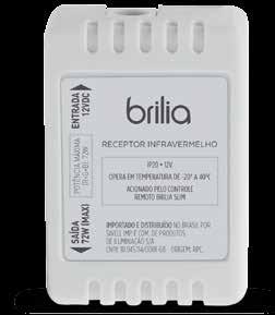 910326 RECEPTOR E AMPLIFICADOR NANO PARA FITAS LED RGB 430606 Potencialize a tecnologia LED aplicando o Receptor Infravermelho e o Amplificador Nano em Fitas LED RGB Brilia.