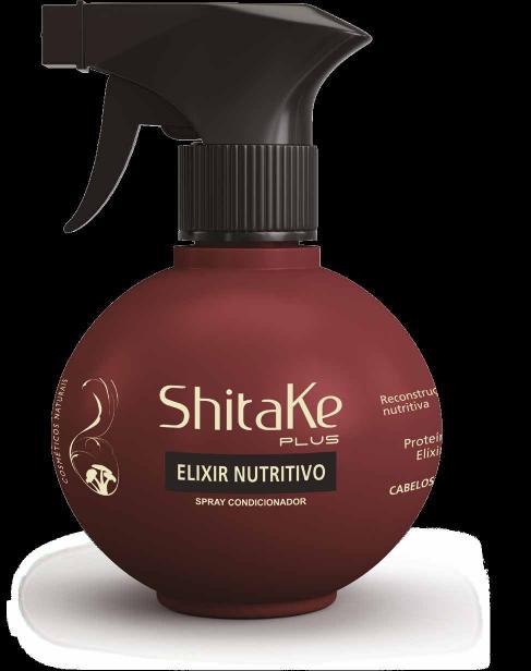 proteínas de cereais + shitake Recupera os cabelos