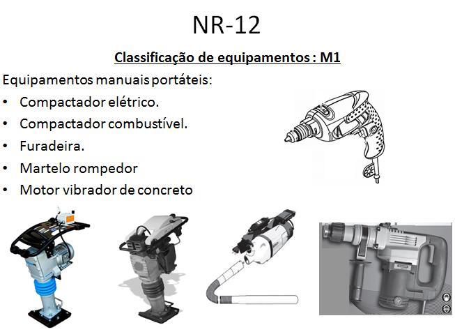 Treinamento NR-12 Classificação de Equipamentos: