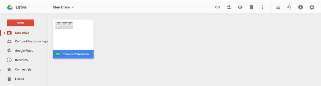 Com base nos conhecimento aqui adquiridos, foi possível conhecer os passos básicos para se utilizar o Google Planilhas.