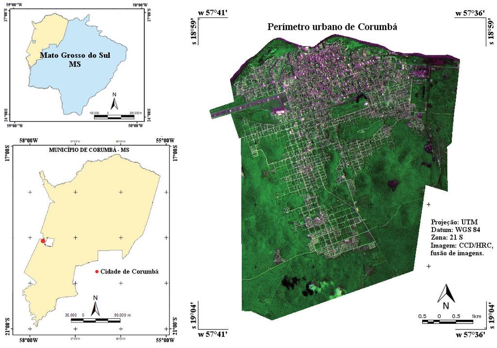 Embrapa Informática Agropecuária/INPE, p. 604-608 principais cidades pantaneiras, sendo conhecida como Capital do Pantanal. Sua população, em 2013, foi estimada em torno dos 107.