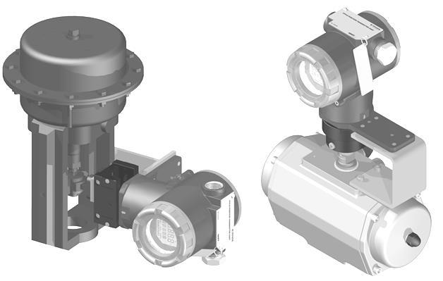 A figura 6 exemplifica a instalação do VTP10- H em um ímã de sistema de movimento rotativo, enquanto a figura 7 exibe a instalação em um conjunto de movimento linear.